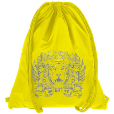 Мешок-рюкзак Lion жёлтый 44х34 см SM-101 10014738